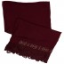 Designer Cotton Plain Women's Stole - Maroon